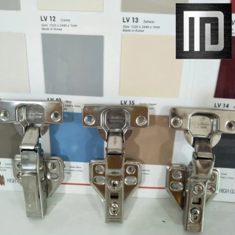 Bản lề giảm chấn MD MINH DUYEN STAINLESS STEEL Bản lề lắp cánh tủ bếp , tủ quần áo chắc chắn , bền đẹp (3)