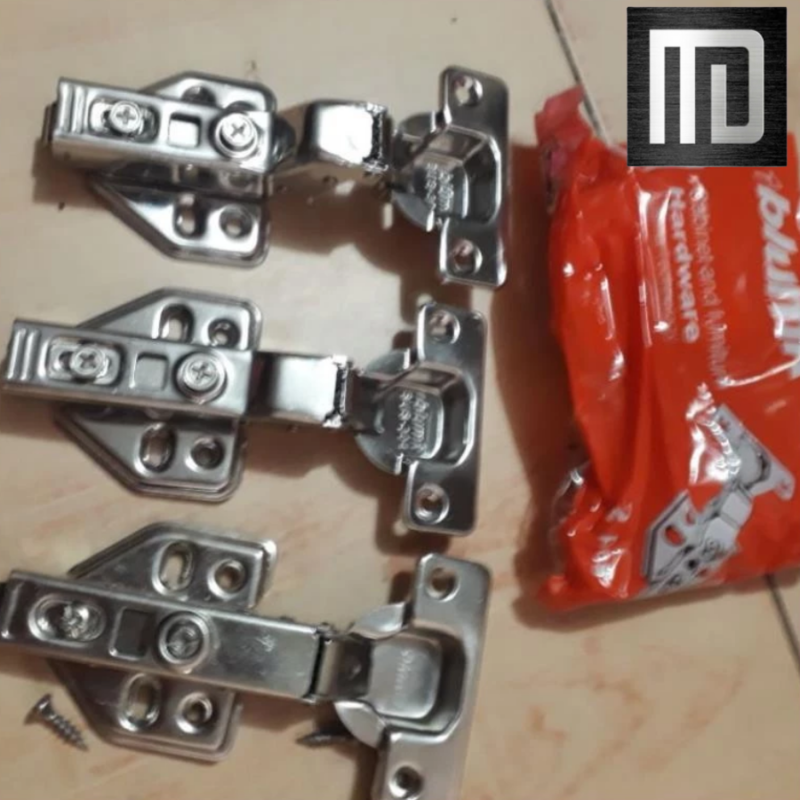 Bản lề giảm chấn MD MINH DUYEN STAINLESS STEEL Bản lề lắp cánh tủ bếp , tủ quần áo chắc chắn , bền đẹp (6)