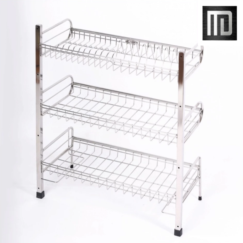 Chạn bát 3 tầng đứng Inox 304 MD MINH DUYEN STAINLESS STEEL Chạn đựng bát treo nhà bếp Cực sang trọng, bền đẹp (5)