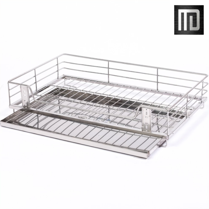 Giá để xoong nồi inox 304 MD MINH DUYEN STAINLESS STEEL kệ đựng nồi xoong bát đĩa lắp tủ bếp có thể dễ dàng kéo ra (3)