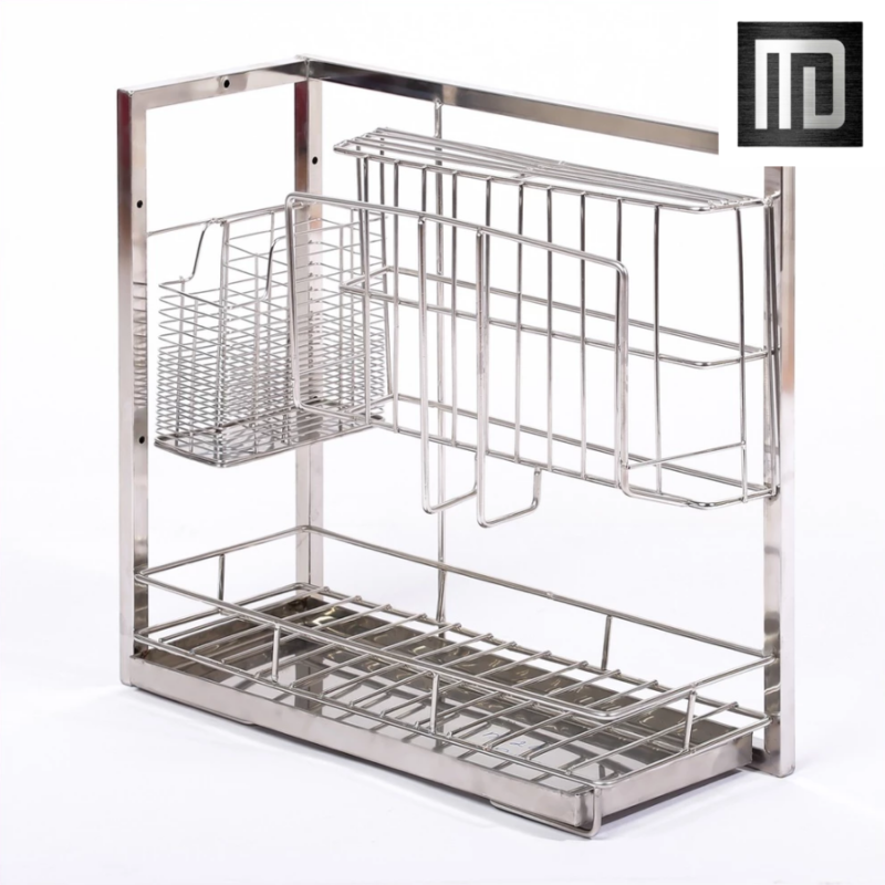 Giá đựng dao thớt inox 201 MD MINH DUYEN STAINLESS STEEL giá để đồ đa năng nhà bếp để được dao, thớt, nắp vung, đũa (7)