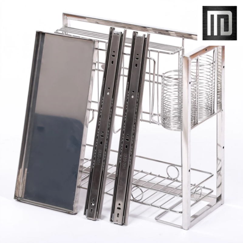 Giá đựng dao thớt inox 304 MD MINH DUYEN STAINLESS STEEL đa năng đựng dao, thớt, nắp vung, đũa (4)