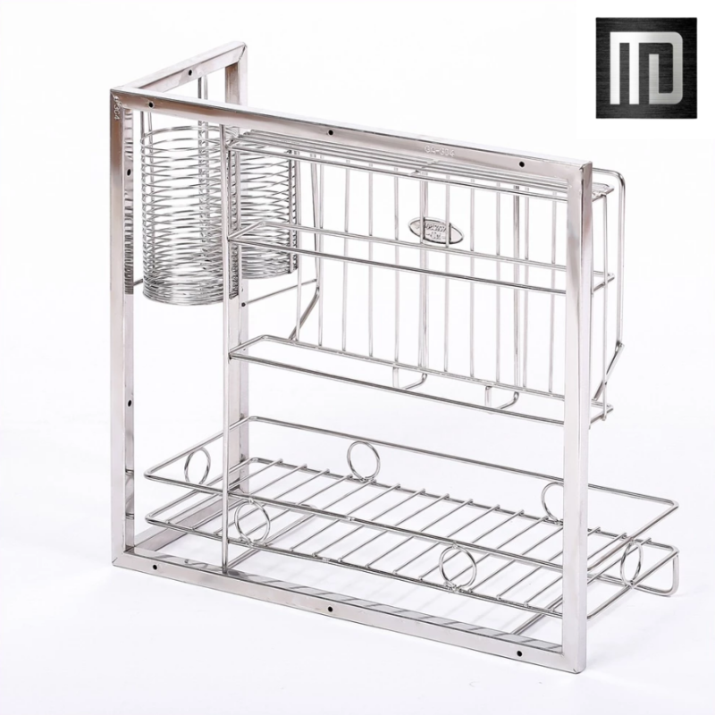 Giá đựng dao thớt inox 304 MD MINH DUYEN STAINLESS STEEL đa năng đựng dao, thớt, nắp vung, đũa (6)