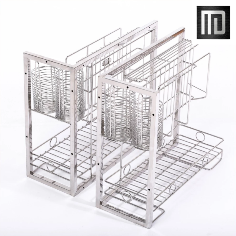 Giá đựng dao thớt inox 304 MD MINH DUYEN STAINLESS STEEL đa năng đựng dao, thớt, nắp vung, đũa (9)