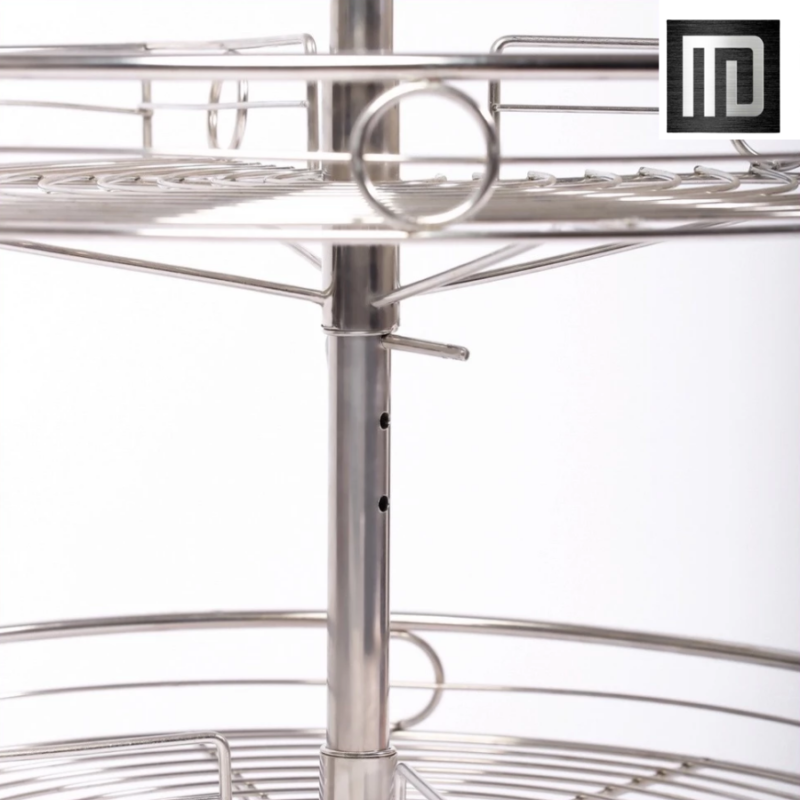 Mâm xoay 270 tủ bếp inox 304 MD MINH DUYEN STAINLESS STEEL Chạn quay tủ bếp thiết kế cao cấp, sang trọng, bền đẹp (4)