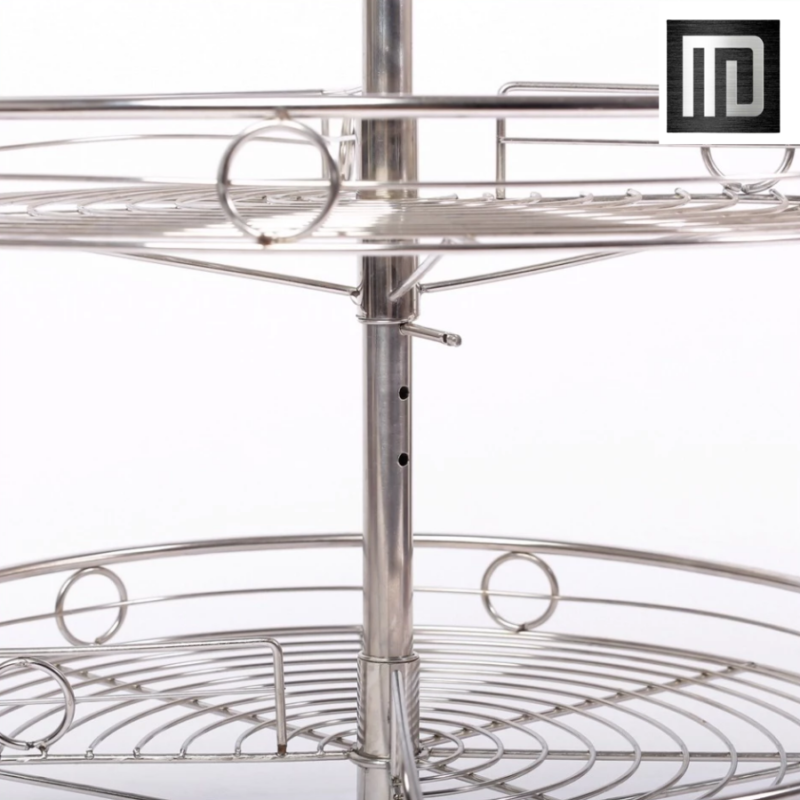 Mâm xoay 270 tủ bếp inox 304 MD MINH DUYEN STAINLESS STEEL Chạn quay tủ bếp thiết kế cao cấp, sang trọng, bền đẹp (5)