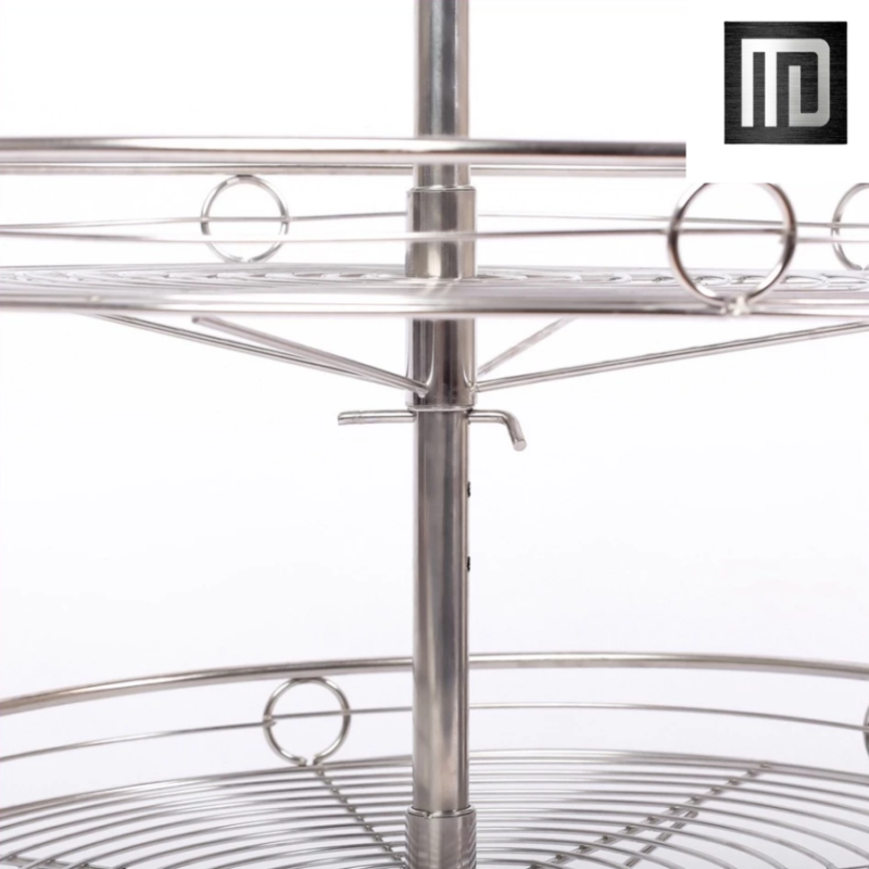 Mâm xoay tròn tủ bếp inox 304 MD MINH DUYEN STAINLESS STEEL Chạn quay tủ bếp chất liệu cao cấp, Sang trọng bền đẹp (5)