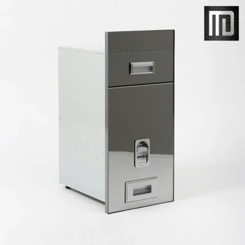 Thùng gạo gương MD MINH DUYEN STAINLESS STEEL Thùng gạo thông minh lắp tủ bếp chất lượng cao hiện đại, bền đẹp