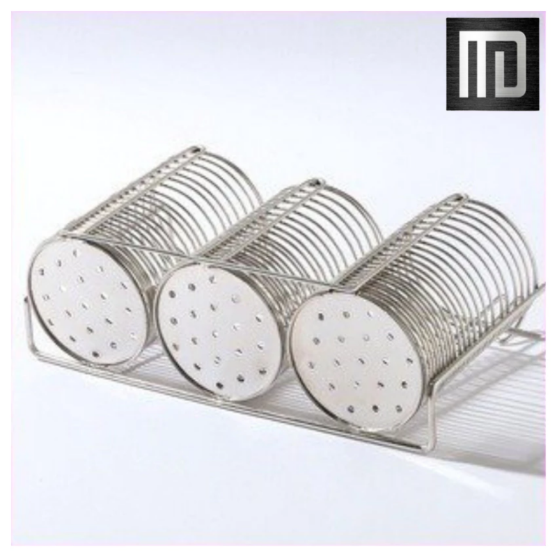 Ống đựng đũa 3 inox 304 MD MINH DUYEN STAINLESS STEEL thiết kế 3 ngăn hình trụ có sẵn móc treo sử dụng tiện lợi (2)