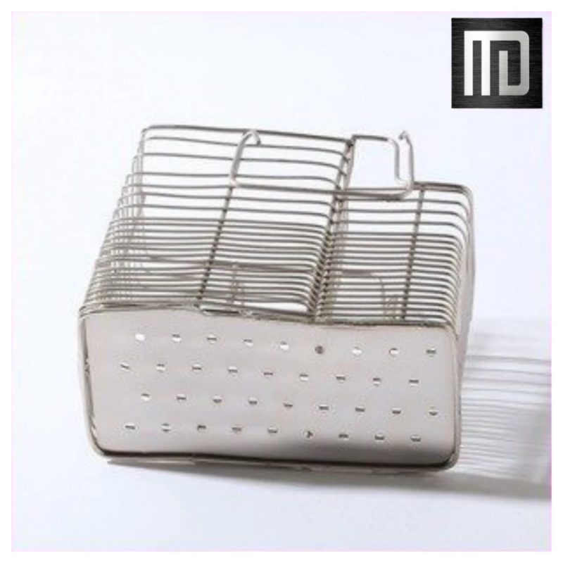 Ống đựng đũa inox 201 MD MINH DUYEN STAINLESS STEEL vuông 2 ngăn thiết kế hiện đại, vô cùng tiện lợi (3)