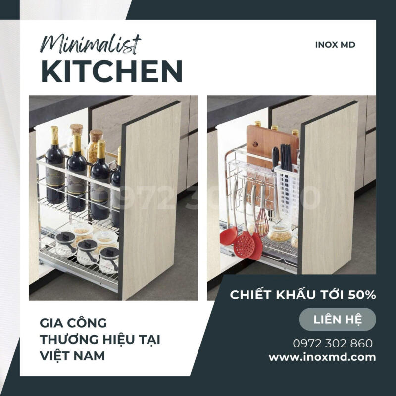 Inox MD chuyên gia công thương hiệu inox cao cấp, bền đẹp theo yêu cầu khách hàng