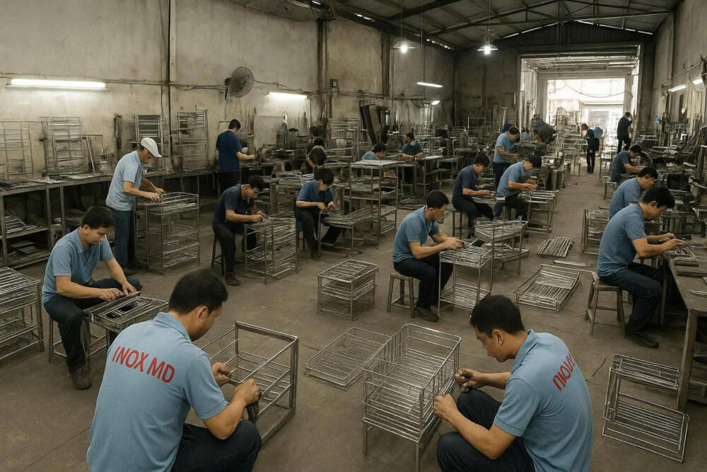 Inox Minh Duyên – xưởng gia công inox hiện đại với hơn 20 năm kinh nghiệm.