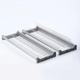 Lắp đặt giá bát đĩa cố định trong tủ bếp