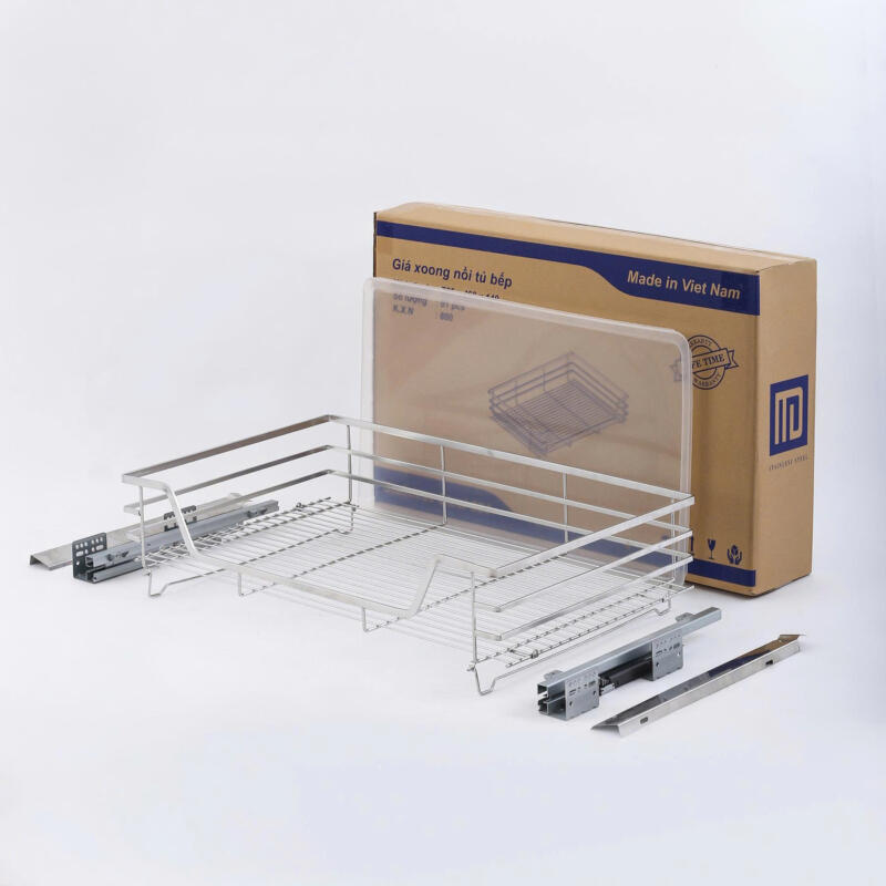 Giá kéo xoong nồi MD inox 304 cao cấp